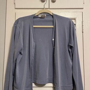 Classic Blue Cardigan